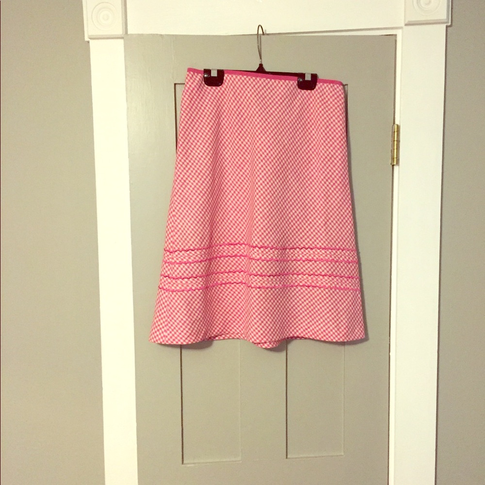 Lined skirt